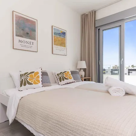 Apartment Sea View, Pool, Gym And Playground - Close To And Town Estepona